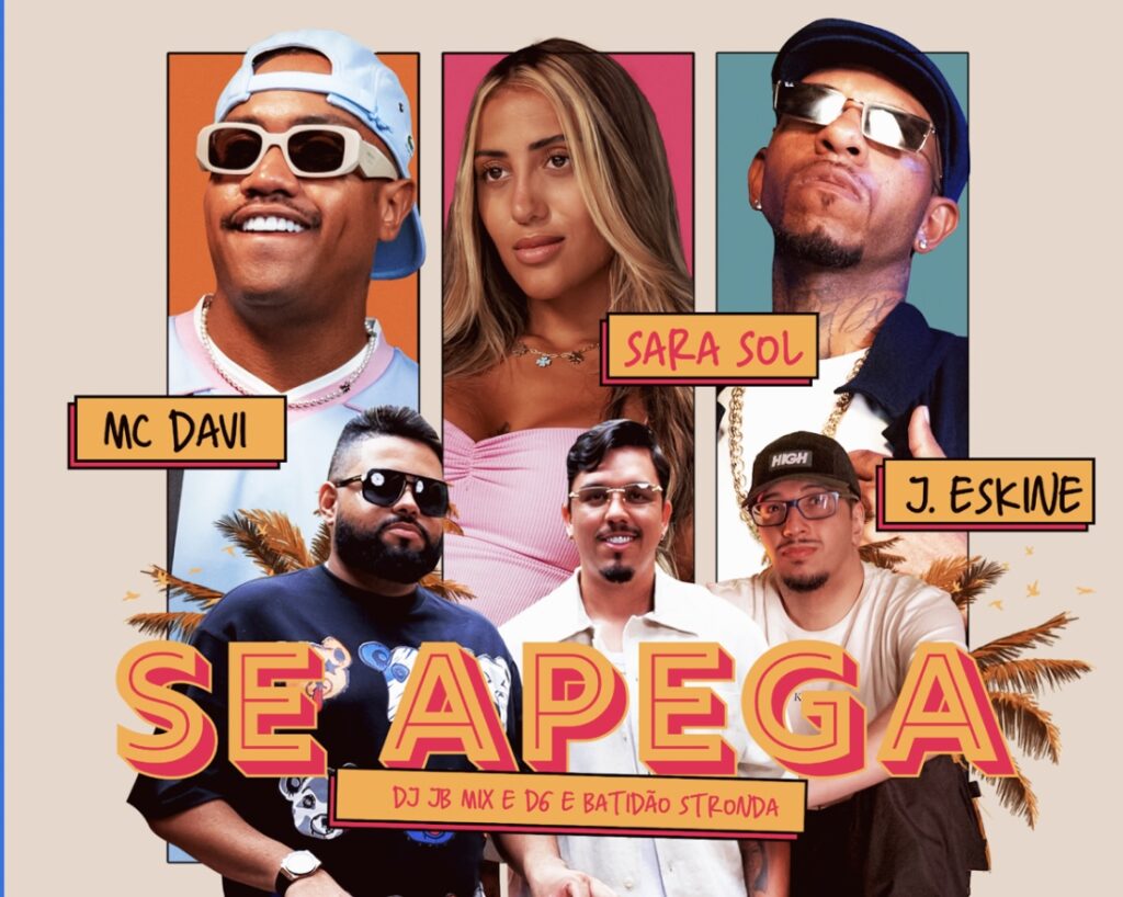 Mc Davi apresenta “Se Apega” ao lado de J. Eskine e Sara Sol em novo single romântico
