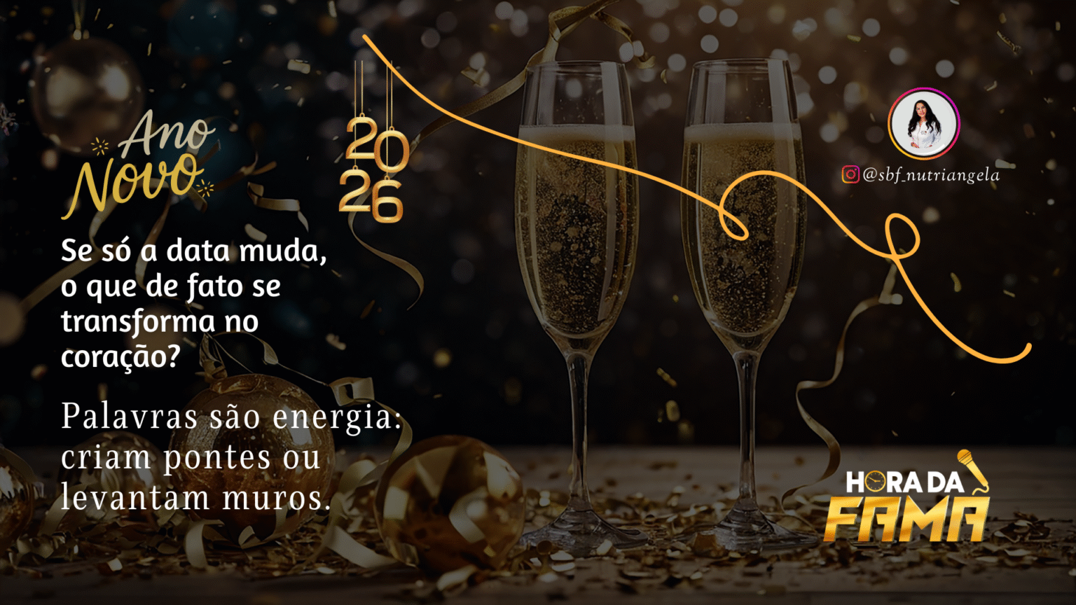 Ano novo, nova data. E seu coração mudou?